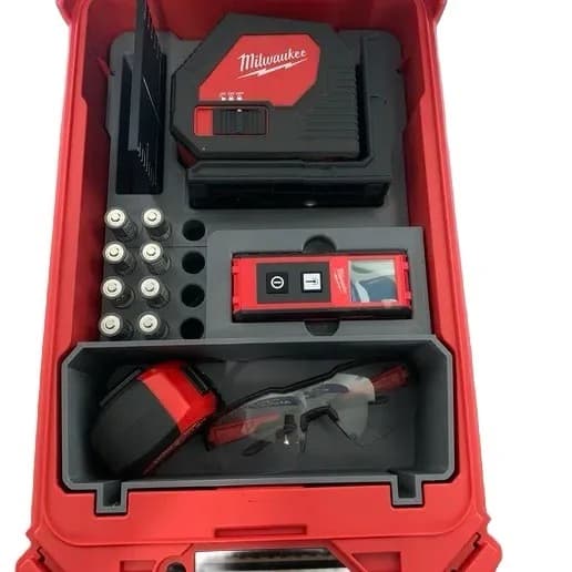 Milwaukee Packout Insert Liner for Green Cross Line Laser & Distance Meter Tray