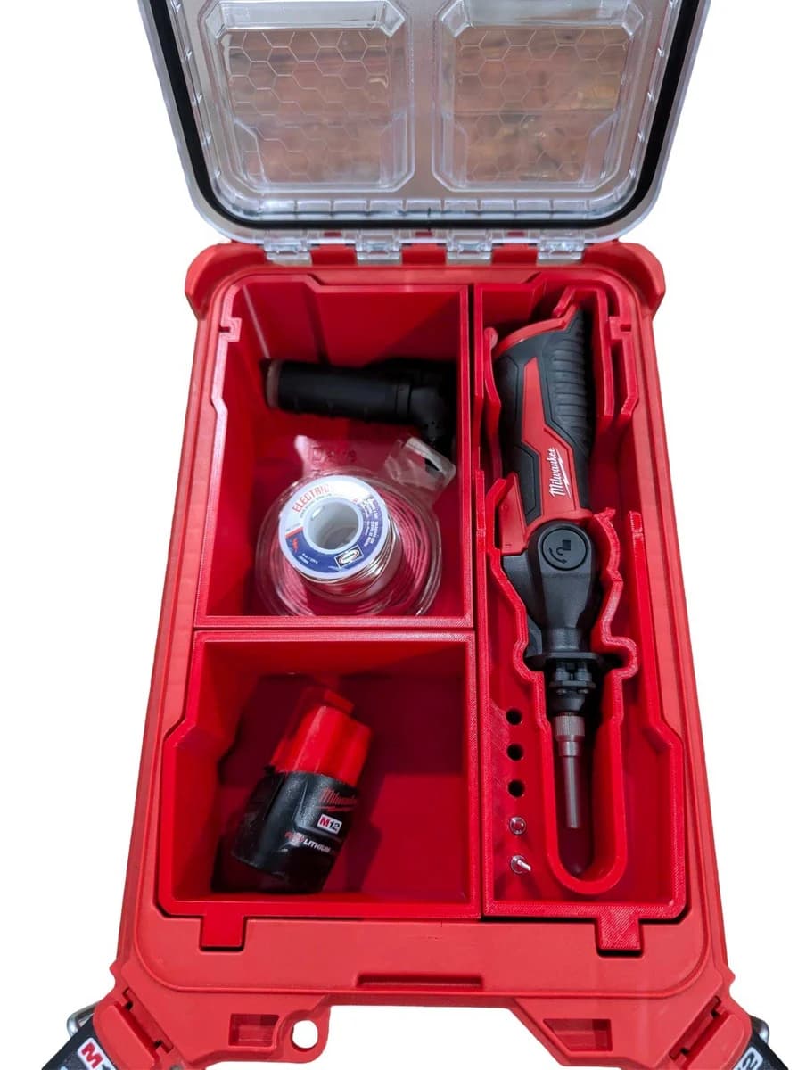 Milwaukee Packout Insert Liner for M12 SI Sub Compact Soldering Iron Organiser