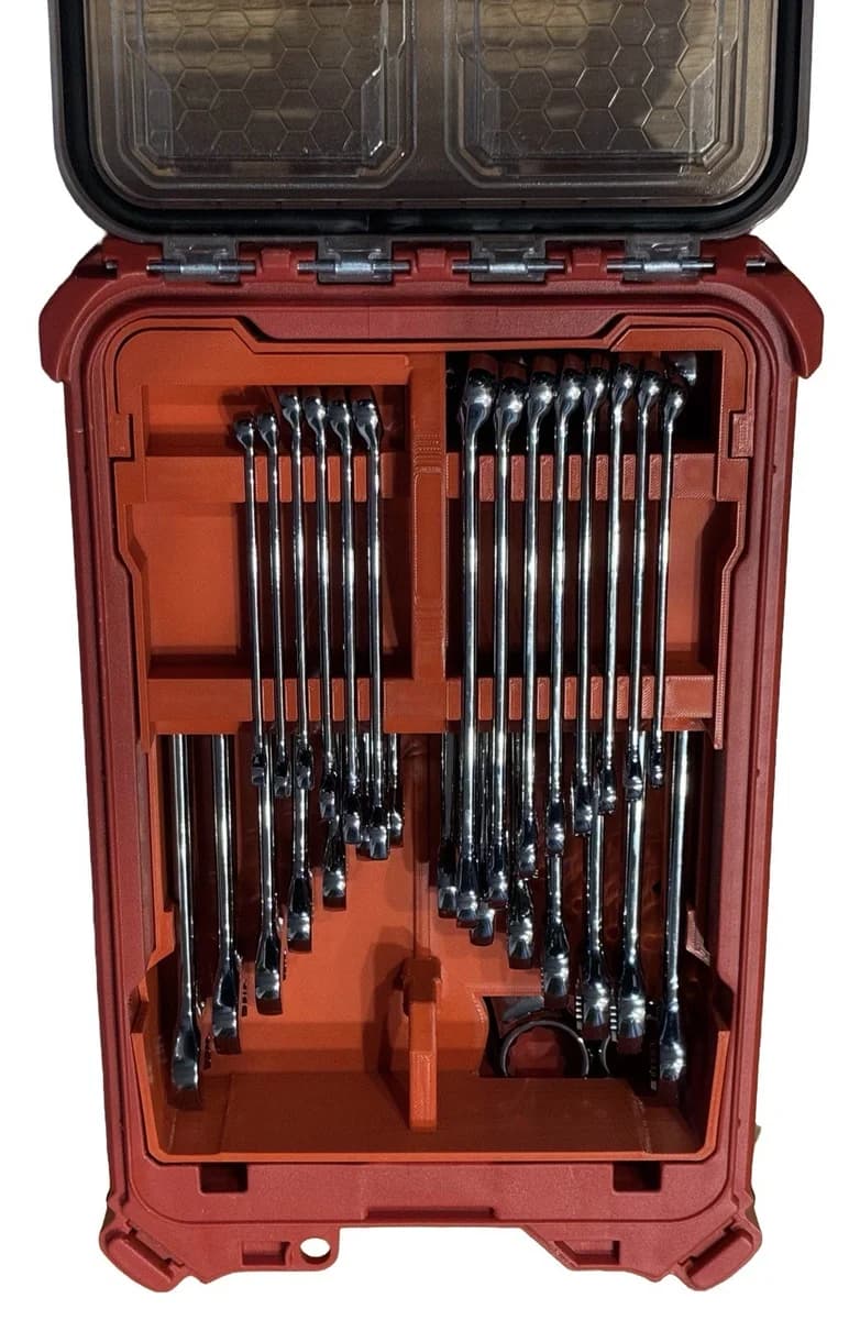 Milwaukee Packout Insert Liner for 30pc Combination Wrench Set SAE Metric Tray