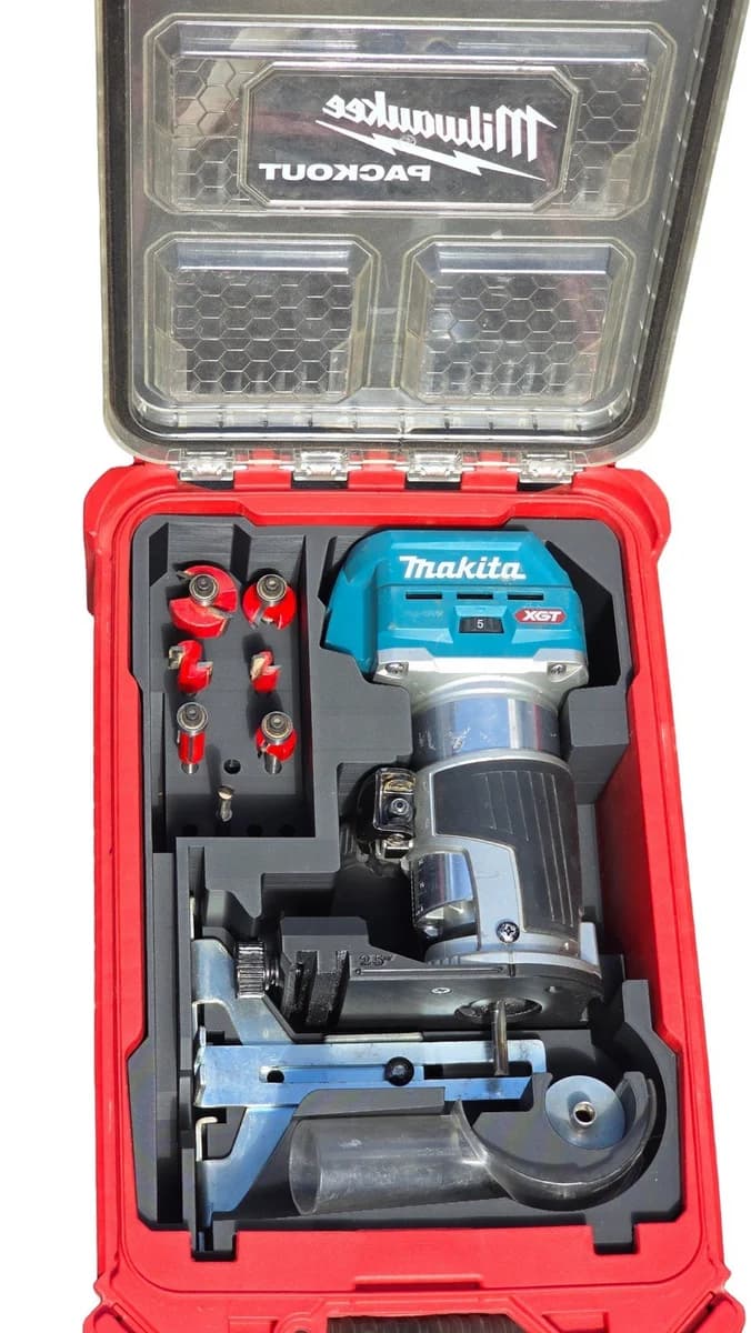 Milwaukee Packout Insert Liner for Makita RT001GZ 40V XGT Router Trimmer