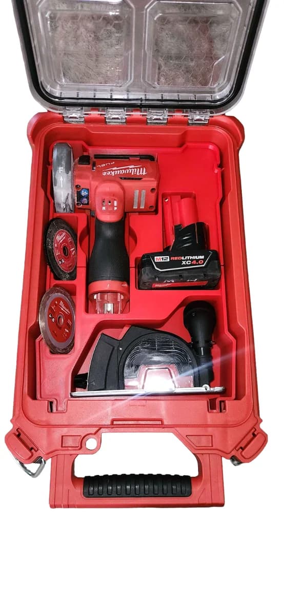 Milwaukee Packout Insert Liner for M12 FUEL FCOT Cut Off Tool Organiser Tray