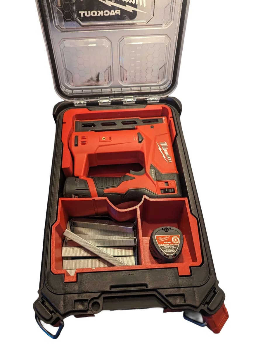 Milwaukee Packout Insert Liner for M12 BST Sub Compact Stapler Organiser Tray
