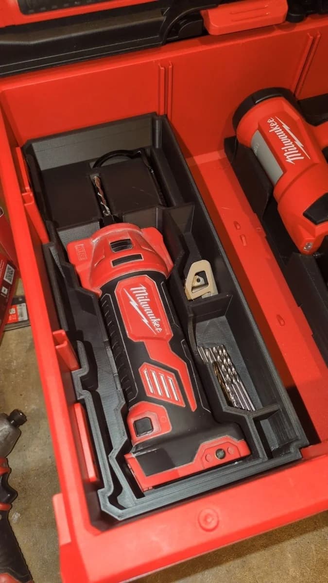 Milwaukee Packout Insert Liner for M18 Rotozip Drywall Cutter