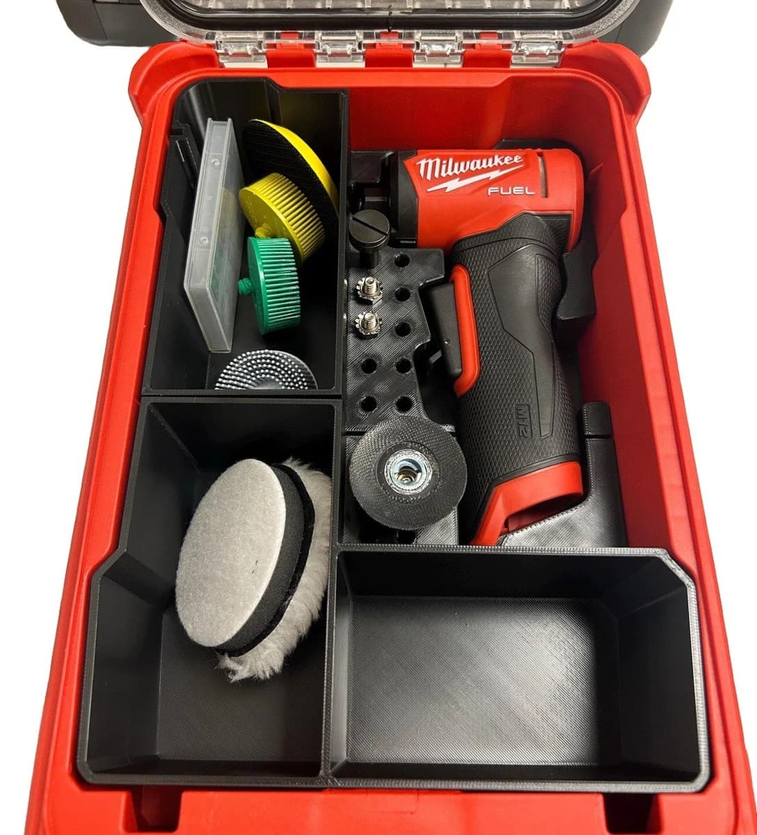 Milwaukee Packout Insert Liner for M12 FUEL FDGA2 Right Angle Die Grinder Tray