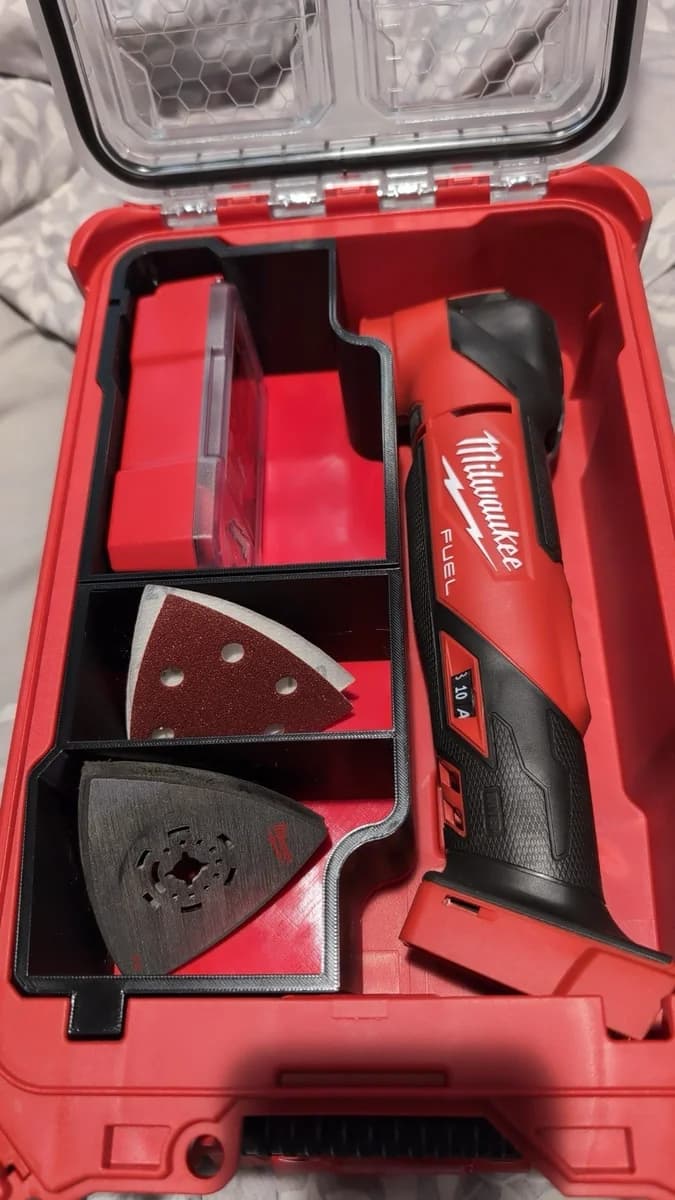 Milwaukee Packout Insert Liner for M18 FUEL FMT Multi-Tool Organiser Tray