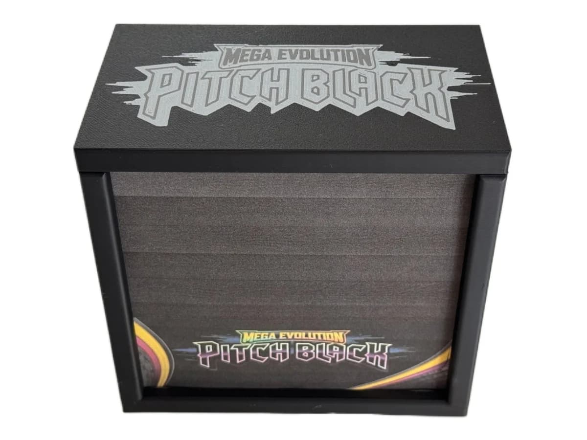 Booster Box Protector for Pokémon Pitch Black Booster Box