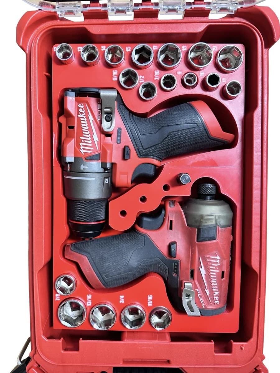 Milwaukee Packout Insert Liner for M12 FUEL SURGE Hydraulic Driver & Drill Set
