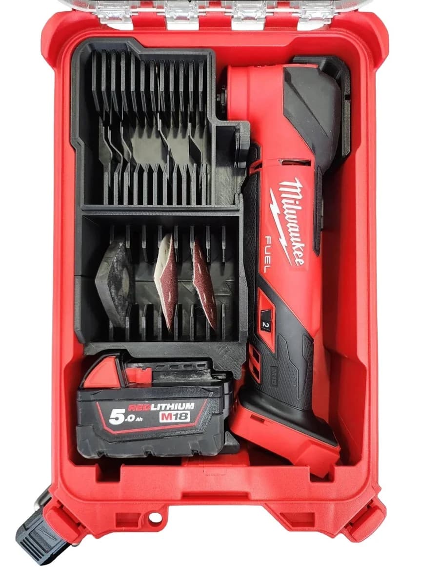 Milwaukee Packout Insert Liner for M18 FUEL FMT Multi-Tool Blades Battery Tray
