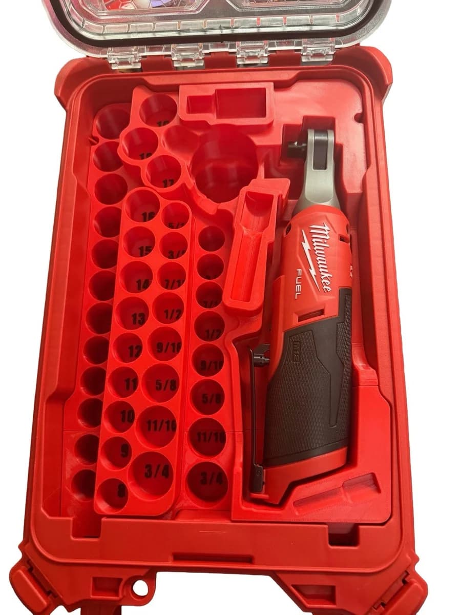 Milwaukee Packout Insert Liner for M12 FUEL High Speed Ratchet 43pc Socket Set