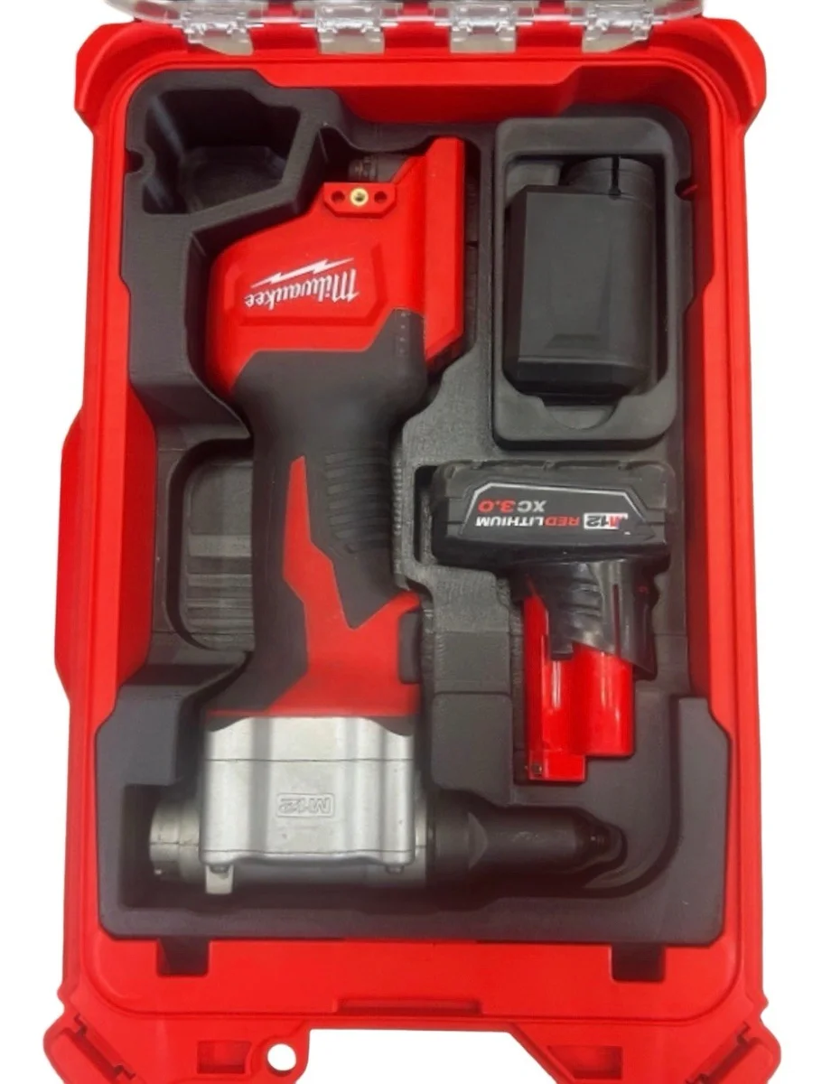Milwaukee Packout Insert for M12 BPRT Rivet Tool Compact Organiser Tray 3D Print
